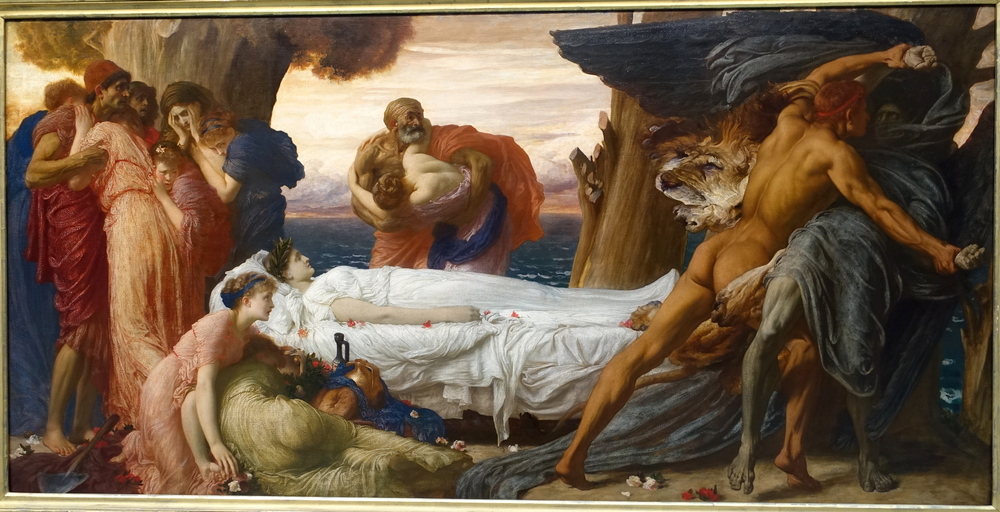 alcestis by euripides summary, alcestis and admetus, alcestis painting