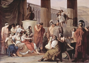 Odyssey odysseus overcome by demodocus song