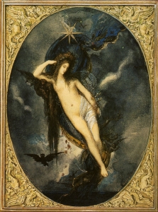 Nyx is the goddess of night and is older than zeus