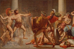 How does eumaeus help odysseus killing suitors