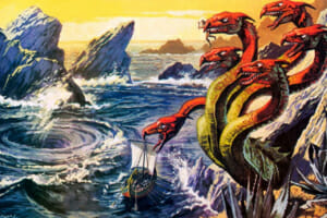 Charybdis in the odyssey what is it